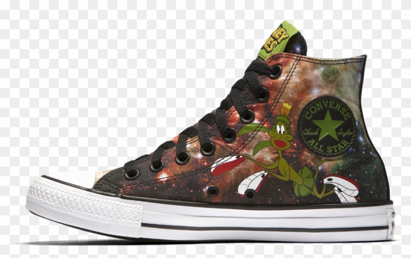 Converse Chuck Taylor All Star Marvin The Martian High - Converse Clipart #1526243