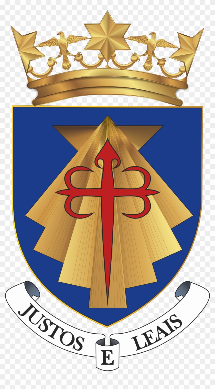 Brasão De Armas Do Comando Distrital De Setúbal Da - Brasão Psp Clipart