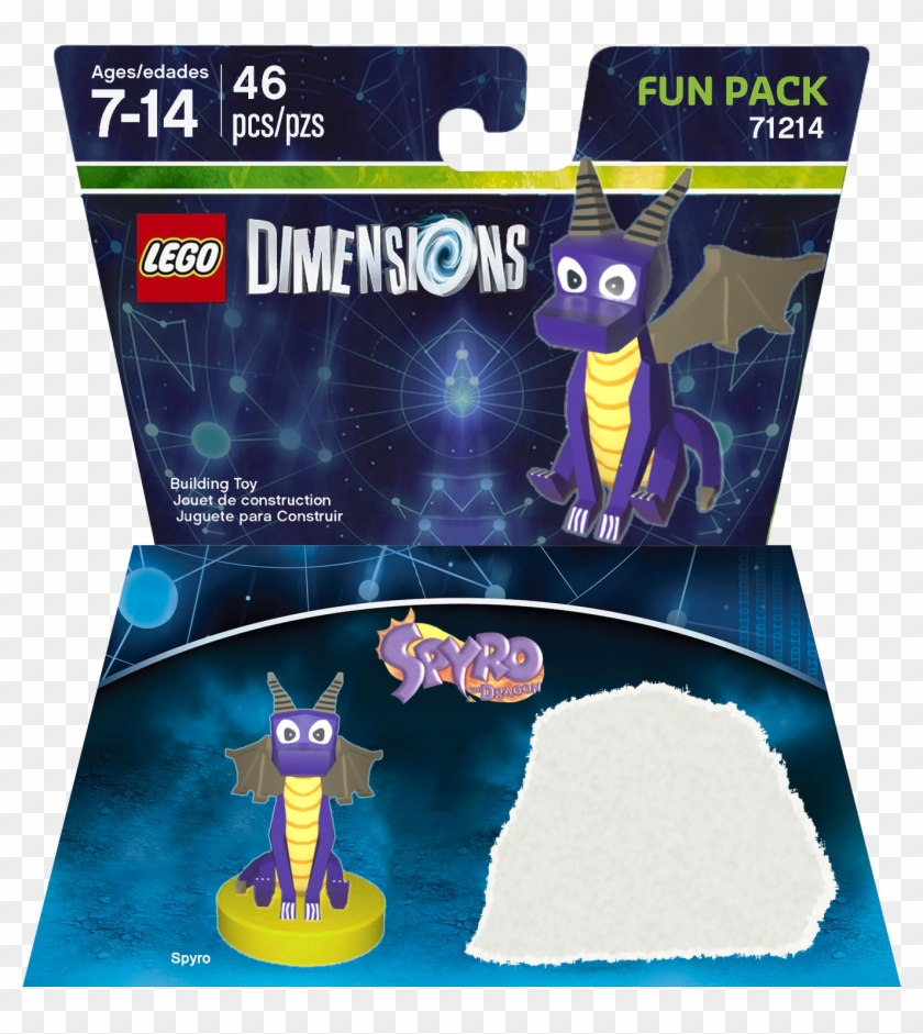 Spyro Lego Dimensions - Lego Dimensions Dc Comics Clipart