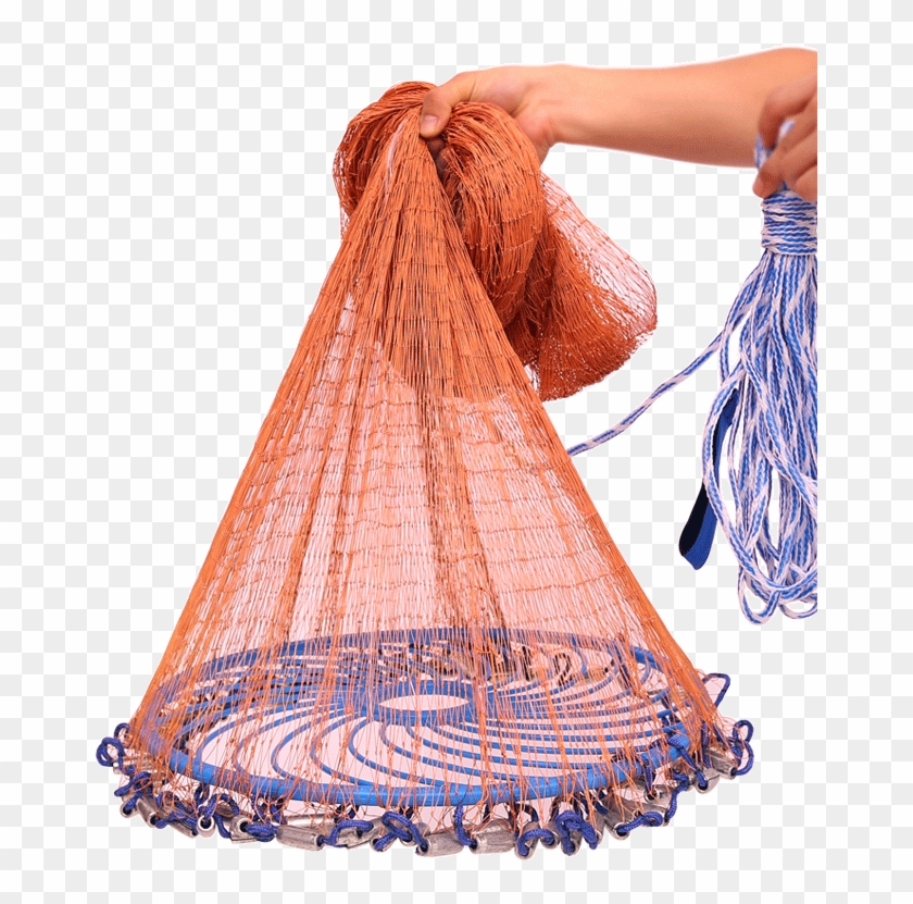 Fool Fishing Net Frisbee Throwing Net Throwing Net - Stole Clipart