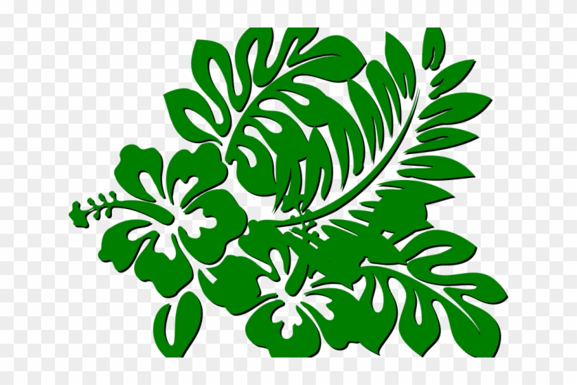 Jungle Plants Cliparts - Hibiscus Clip Art - Png Download #1526712