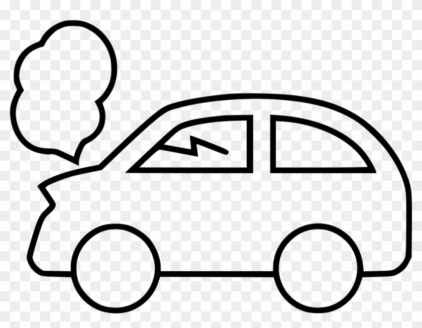 Car Accident Comments - Colouring Picture Of A Car Clipart #1526714