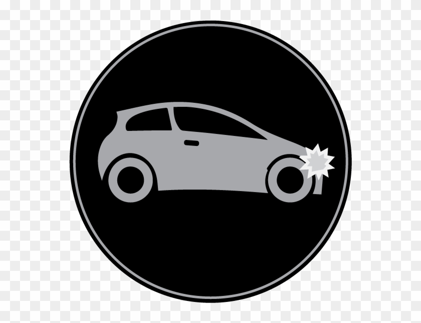 Car Accidents Icon - City Car Clipart #1527106