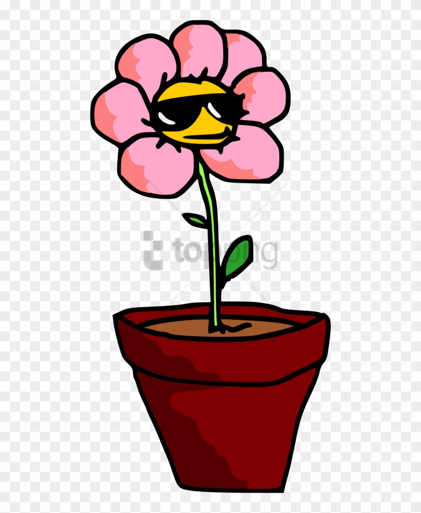 Free Png Download Plants With Sunglasses Cartoon Png - Cartoon Plant With Sunglasses Clipart