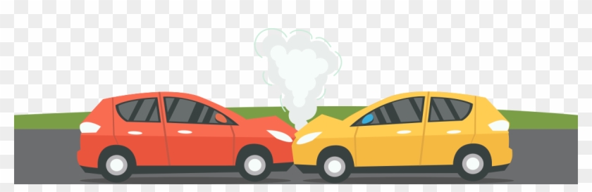 How To Handle An Out Of State Car Accident - Traffic Collision Clipart