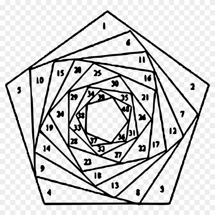 This Free Icons Png Design Of Pentagon Curve Clipart