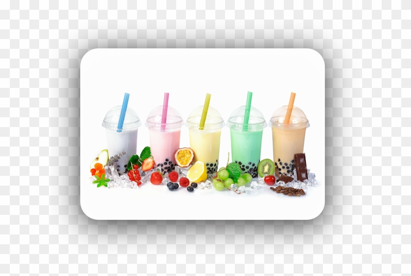 Fruit Bubble Milk Tea - Milk Tea Ice Pop Clipart