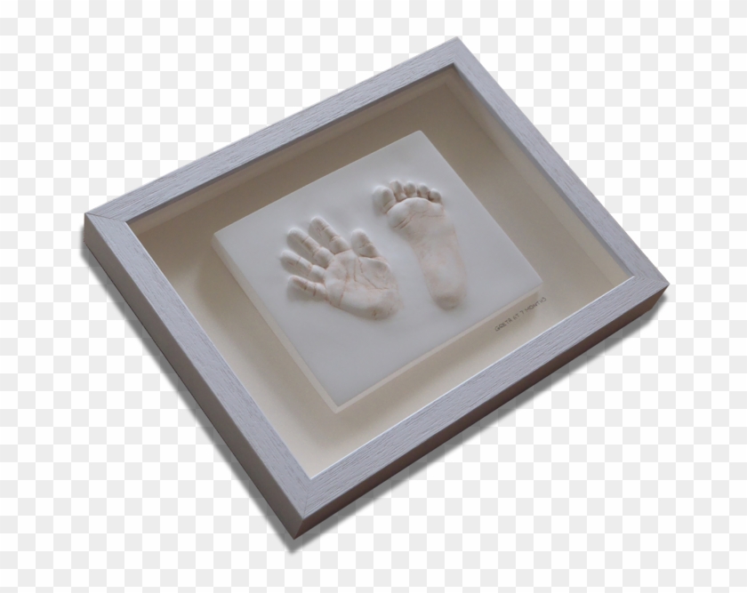 Baby Hand And Foot Prints - Picture Frame Clipart