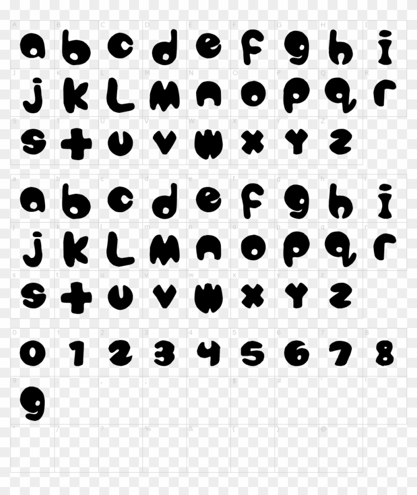 Bubble Tea Font - Nickelodeon Font Clipart #1528110