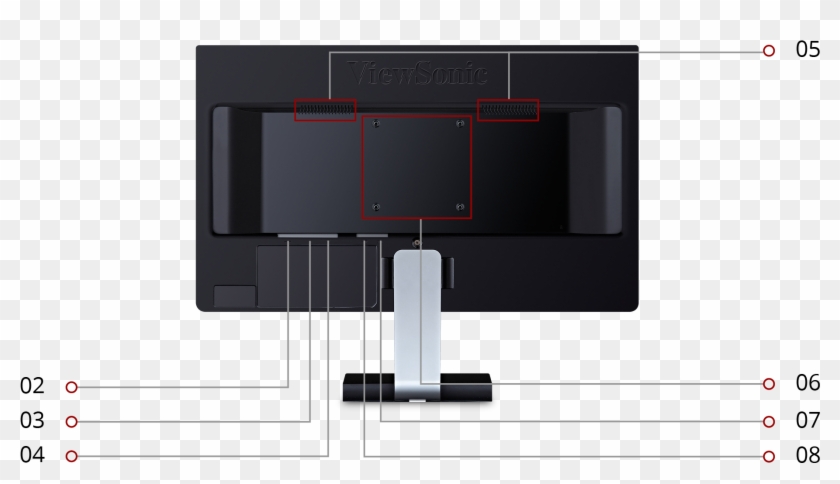 Viewsonic Vx2478-smhd 24 Inch 1440p Frameless Ips Widescreen - Viewsonic Vx2478 Clipart #1528349