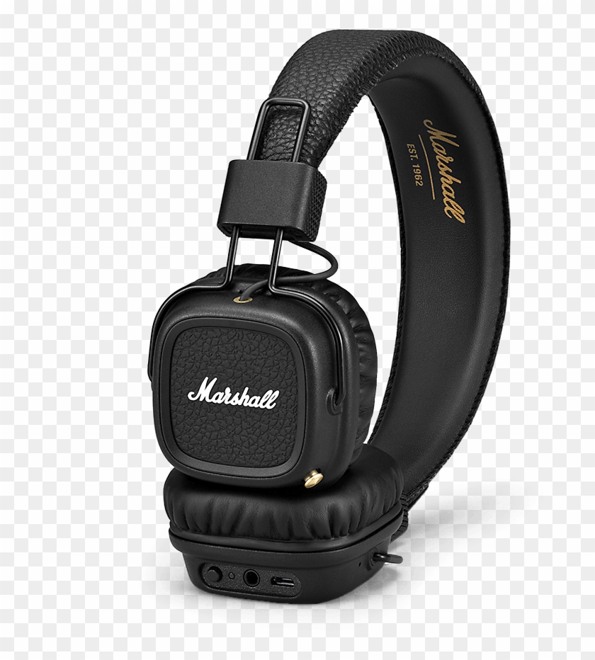 Major Ii Bluetooth Black - Marshall Major 2 Bluetooth Black Clipart