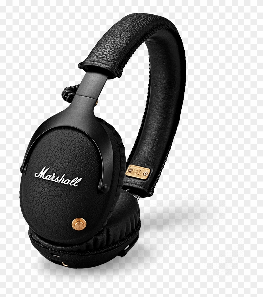 Monitor Bluetooth Black - Marshall Headphones Clipart