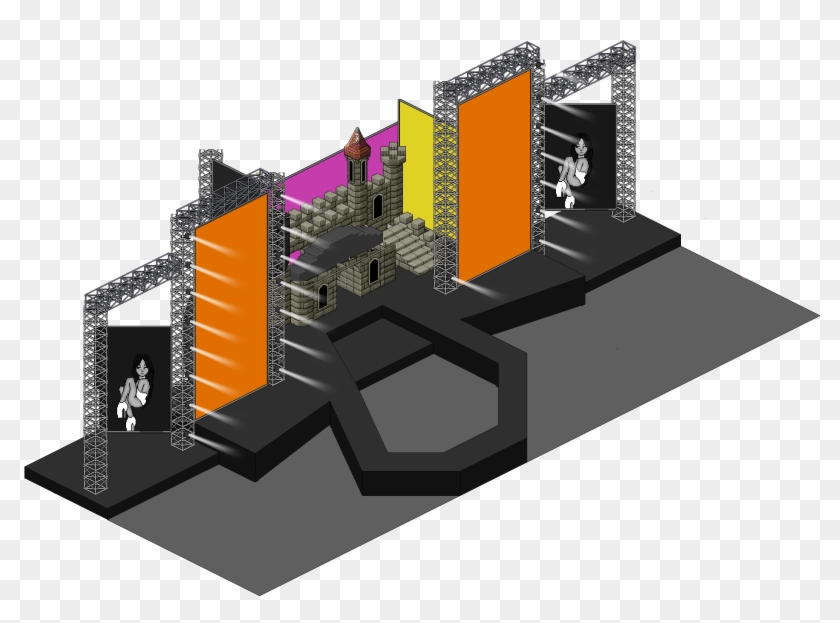 Luces - Floor Plan Clipart