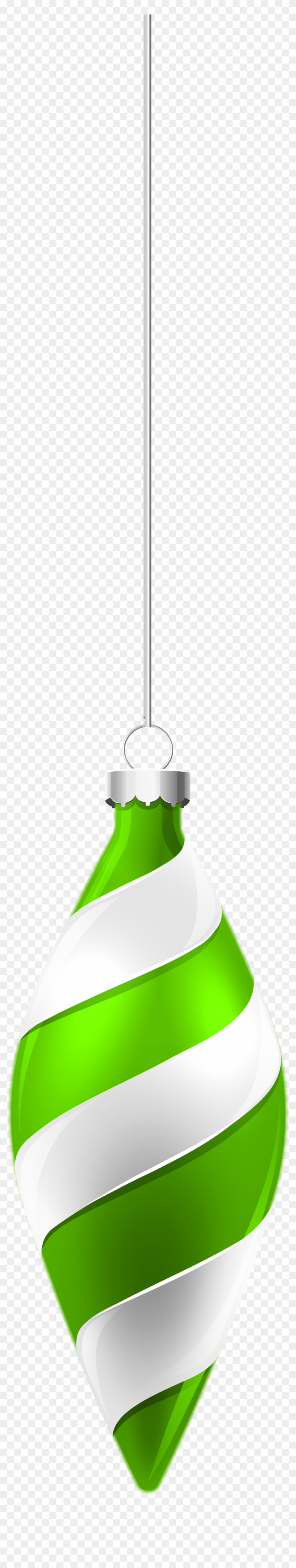 Christmas Ornaments Clipart Polka Dot - Green Christmas Ornament Png Transparent Png