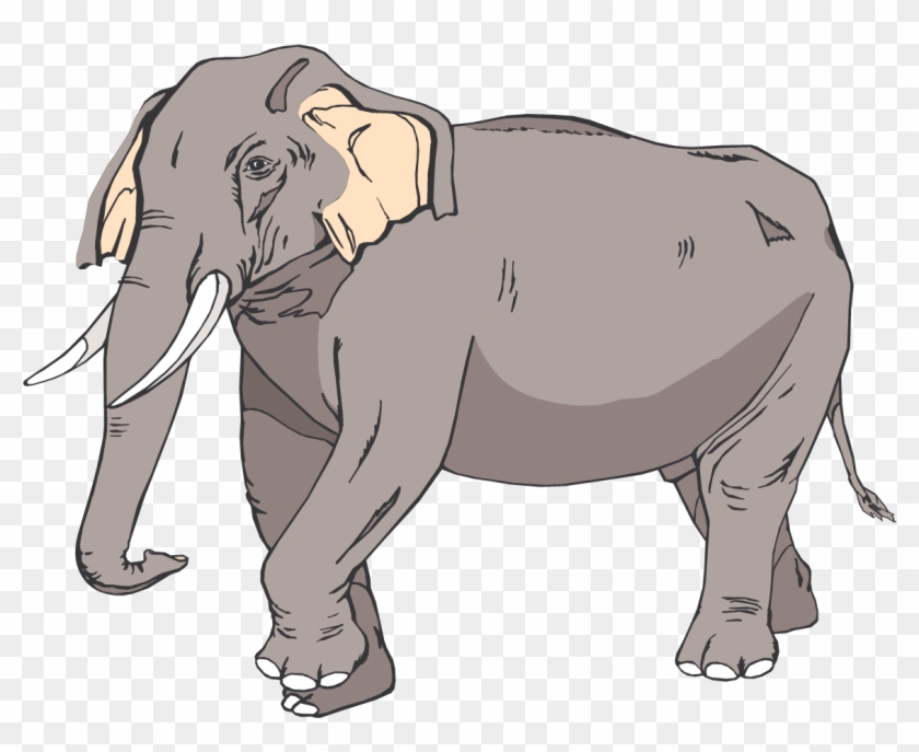Asian Elephant Clipart Public Domain - Elephant Clip Art - Png Download #1529331