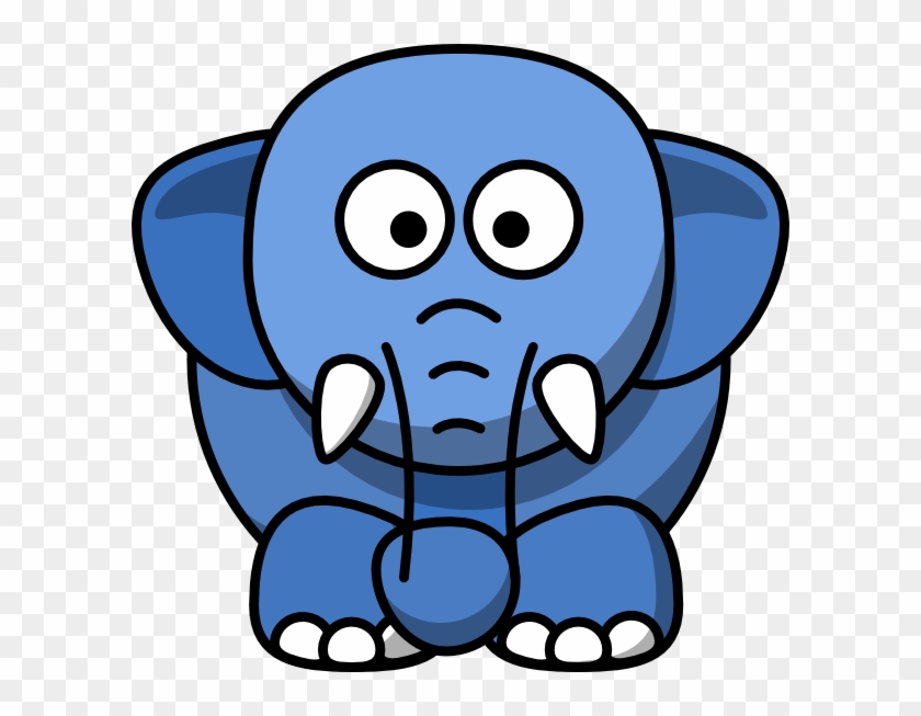 Bb Elephant Svg Clip Arts 600 X 573 Px - Png Download #1529423