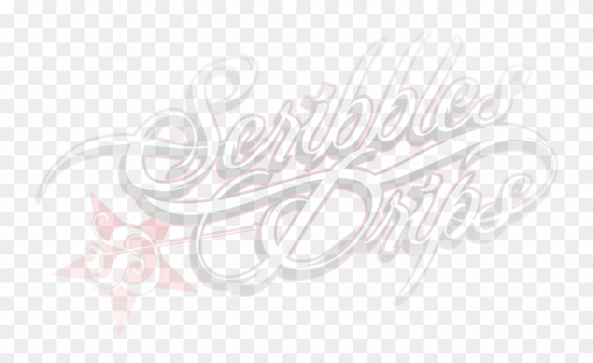 Scribbles & Drips - Calligraphy Clipart #1529426