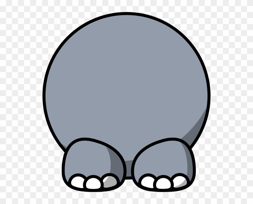 558 X 599 17 - Body Of An Elephant Clipart