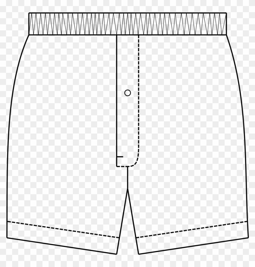 Free Download File Svg Wikipedia Fileboxer Shortssvg - Boxer Shorts Outline Clipart #1529524