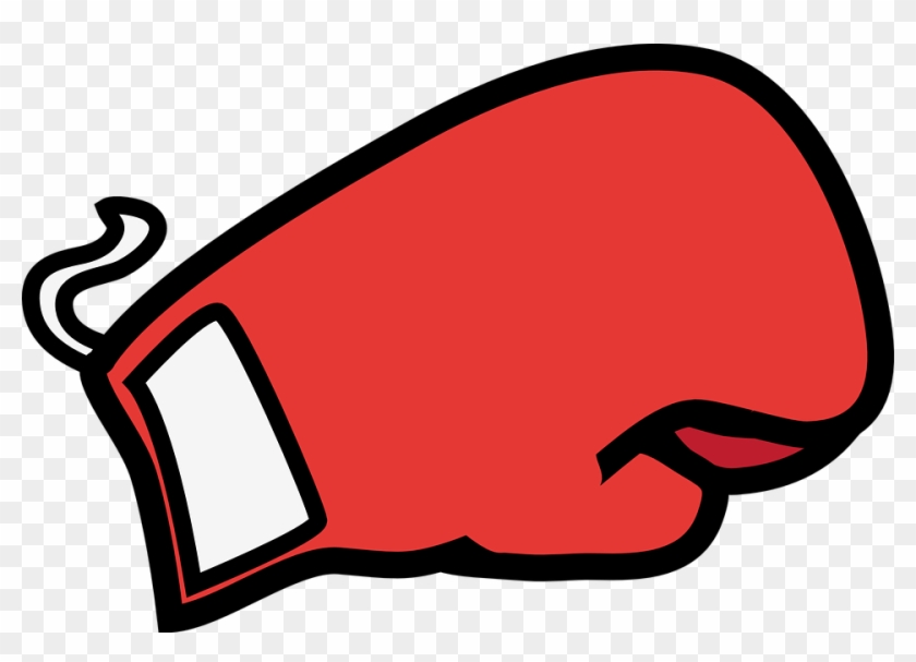 Punch Clipart Cartoon - Boxing Glove Clipart - Png Download