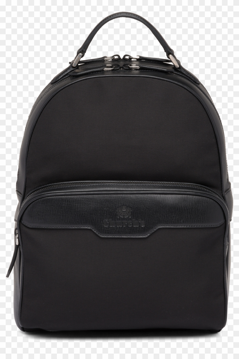 Waterford St James Leather Tech Backpack Black Church's Clipart