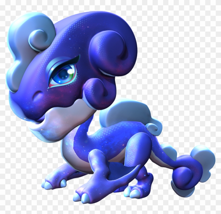Stardust Dragon Baby - Stardust Dragon Dragon Mania Legends Clipart #1530758