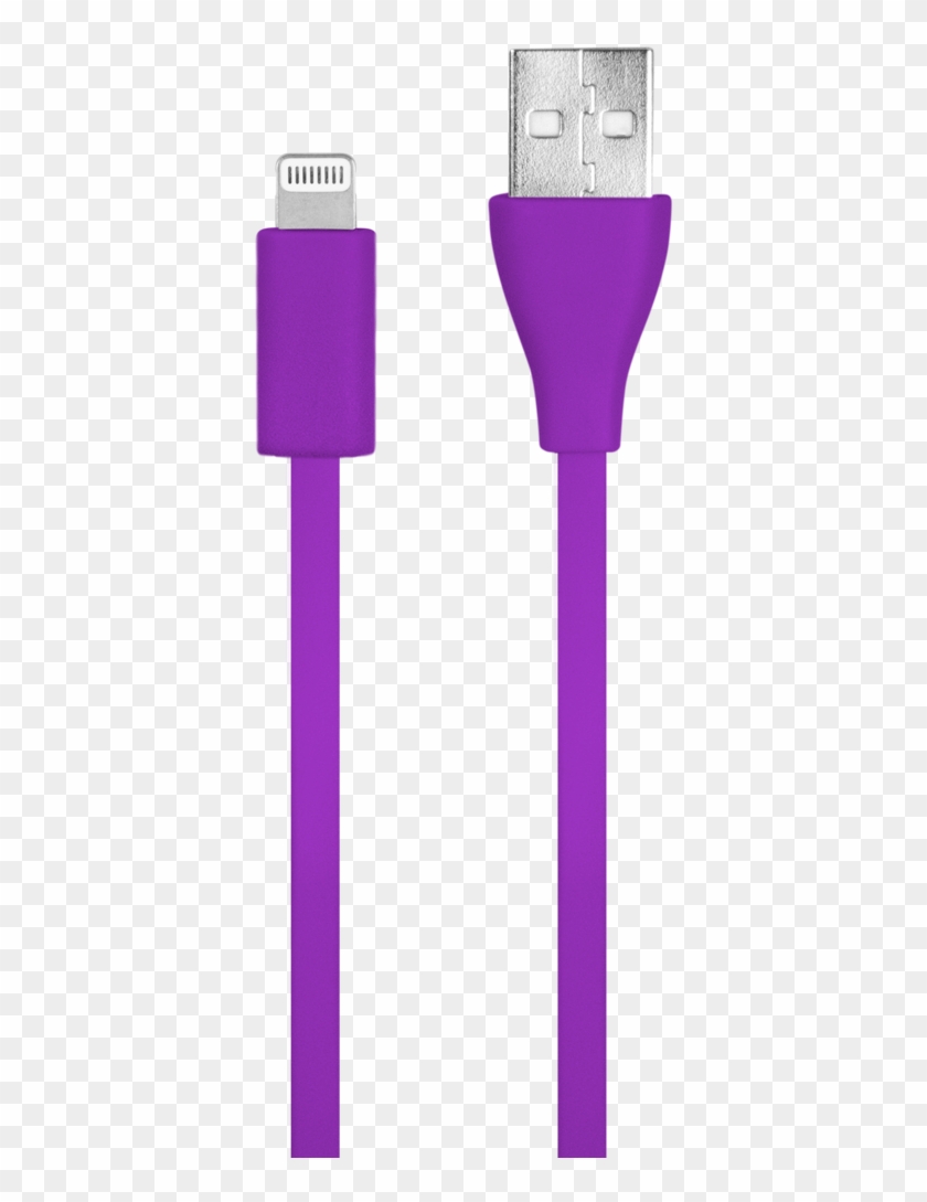 Flat And Ultra Flexible Lightning Cable - Usb Cable Clipart