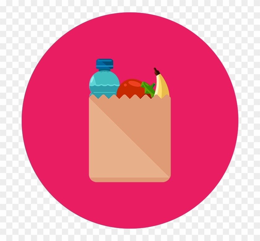 Grocery - Enkelriktat Skylt Clipart