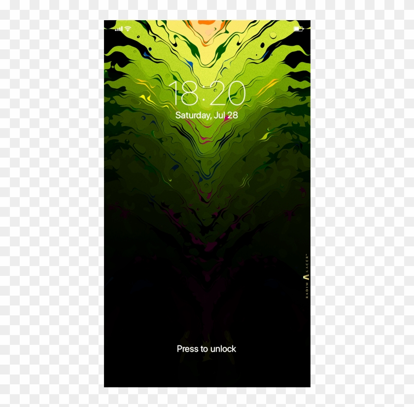 Greenfire Android Background Hd - Poster Clipart