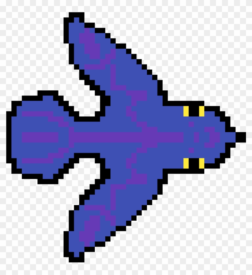 Lightning Dragon - Apple Pixel Clipart