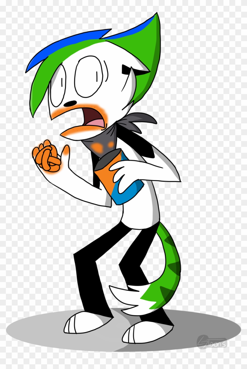 Diary Of A Cheetos Addict - Cartoon Clipart #1531213