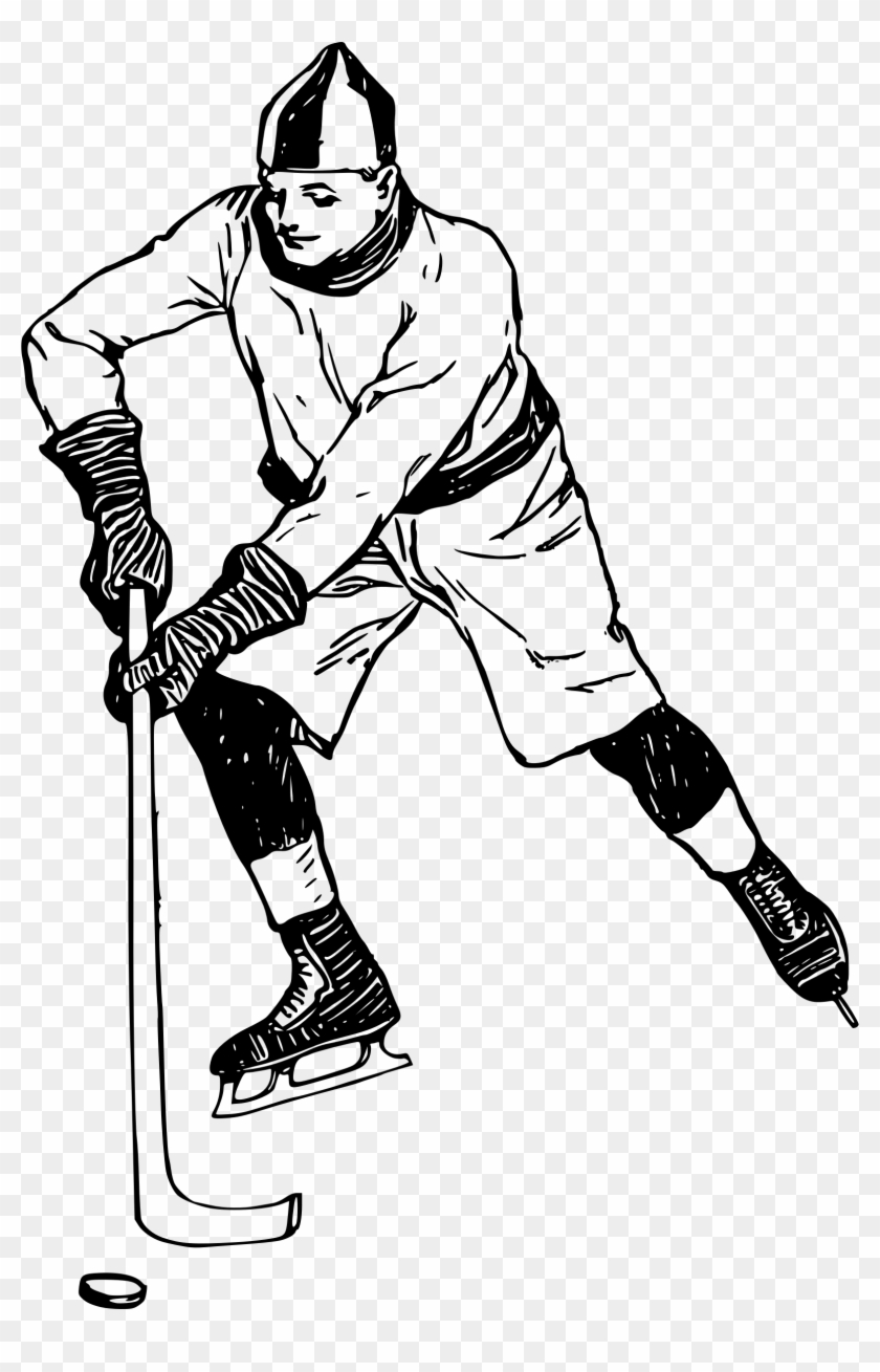 Ice Hockey Player Vector Clipart Image - Hockey Clipart - Png Download #1531215