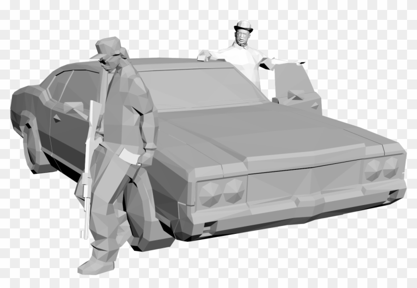 [collectable] Ryder And Big Smoke V1 - Van Clipart #1531236