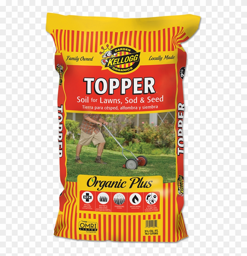 Topper Soil For Lawns, Sod & Seed - Kelloggs Soil Clipart #1531260