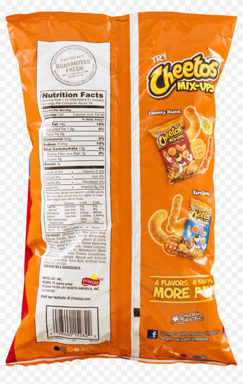 Cheetos Crunchy Cheese Flavored Snacks Party Size, - Hot Cheetos Clipart #1531348