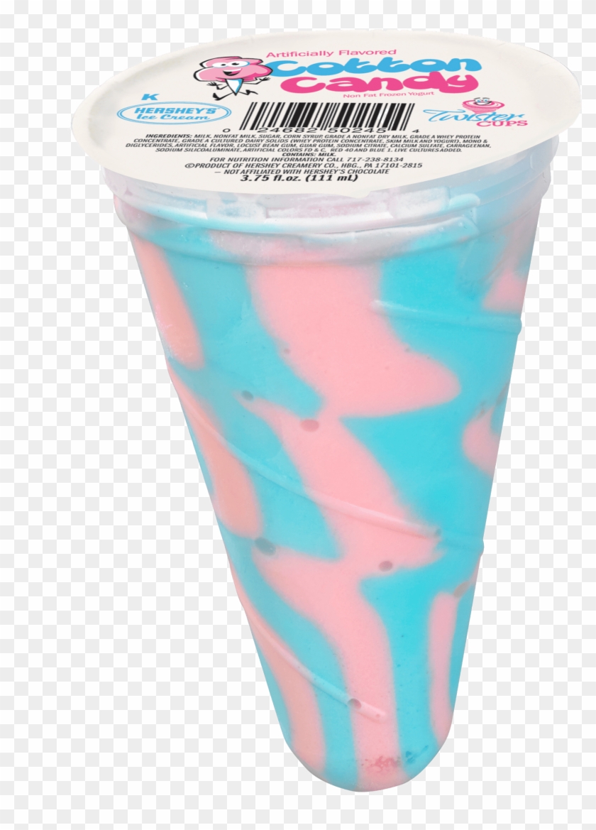 Cotton Candy Twister - Ice Cream Clipart