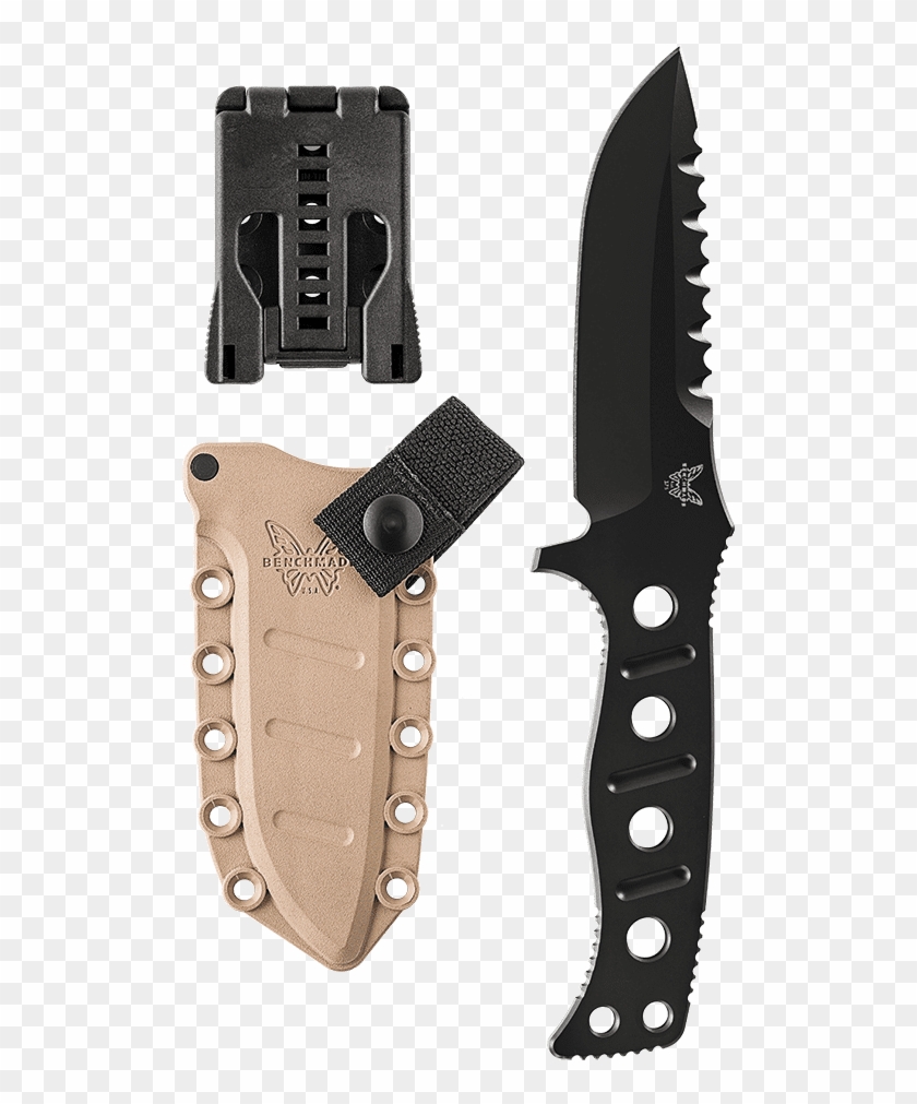 Benchmade Sibert Adamas Fixed Black Blade Knife 375bksn - Benchmade 375bksn Clipart #1531502