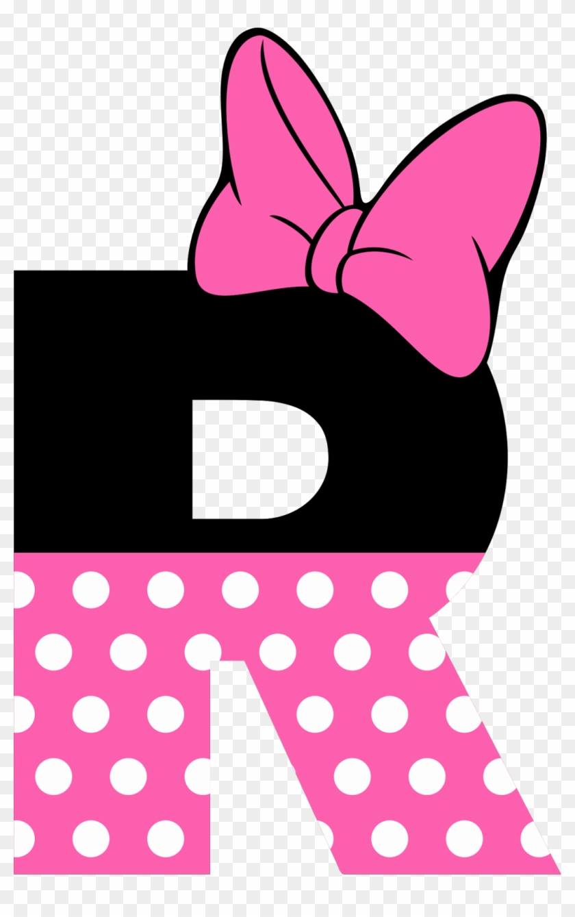 Minnie Png, Mickey E Minie, Minne, 2yr Old Birthday, - Letra Minnie Rosa Png Clipart