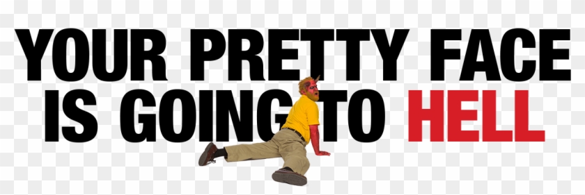 Your Pretty Face Is Going To Hell - Toss A Bocce Ball Clipart #1531560