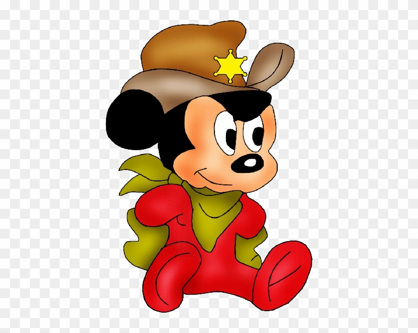 Baby Mickey Free Cartoon Clip Art Images - Mickey Mouse - Png Download