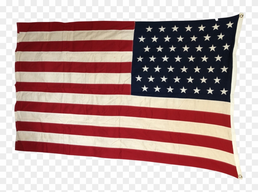 49 Star Flag, Vintage Annin Defiance American Flag - Flag Of The United States Clipart #1531895