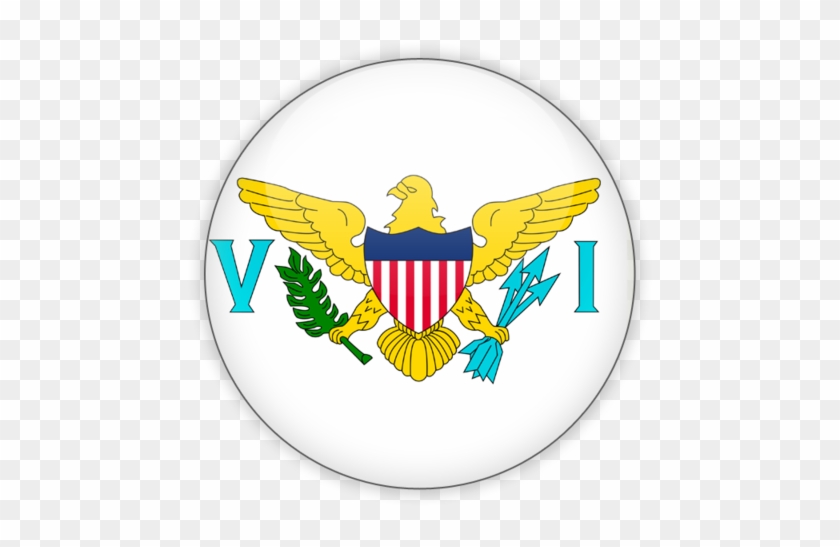 Illustration Of Flag Of Virgin Islands Of The United - Virgin Islands Flag Png Clipart