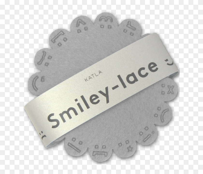 Smiley Lace - Label Clipart