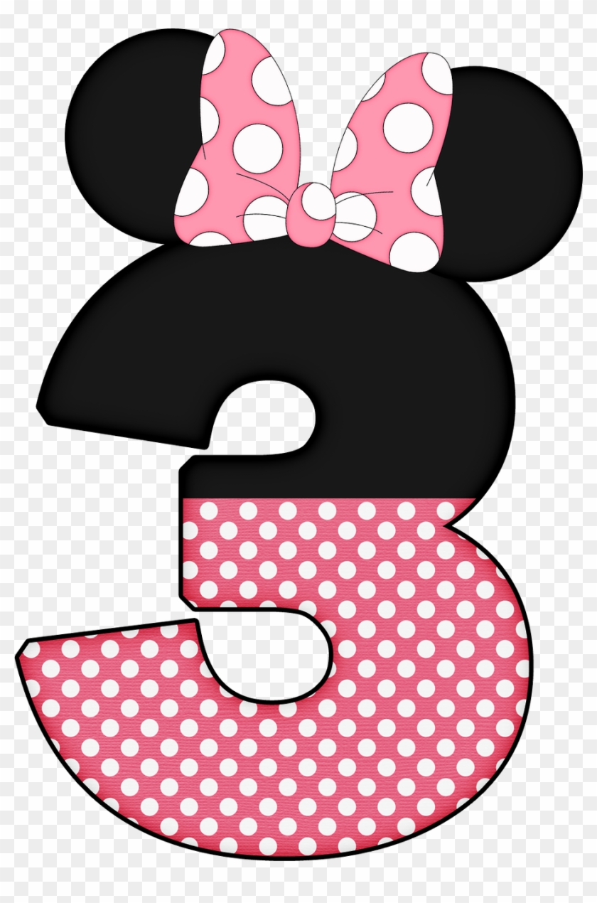 Minnie Mouse Birthday Clipart - Minnie Mouse 3 Png Transparent Png