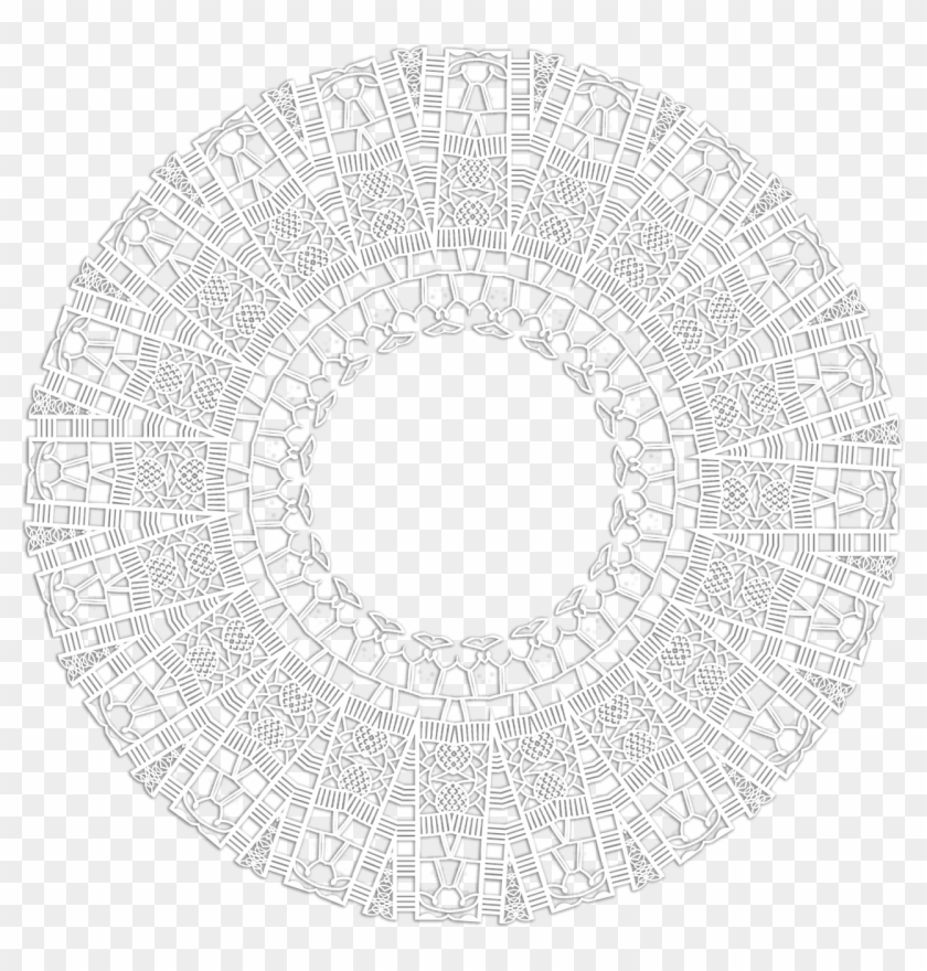 Lace Ornament Scrapbooking - Clip Art - Png Download #1532664