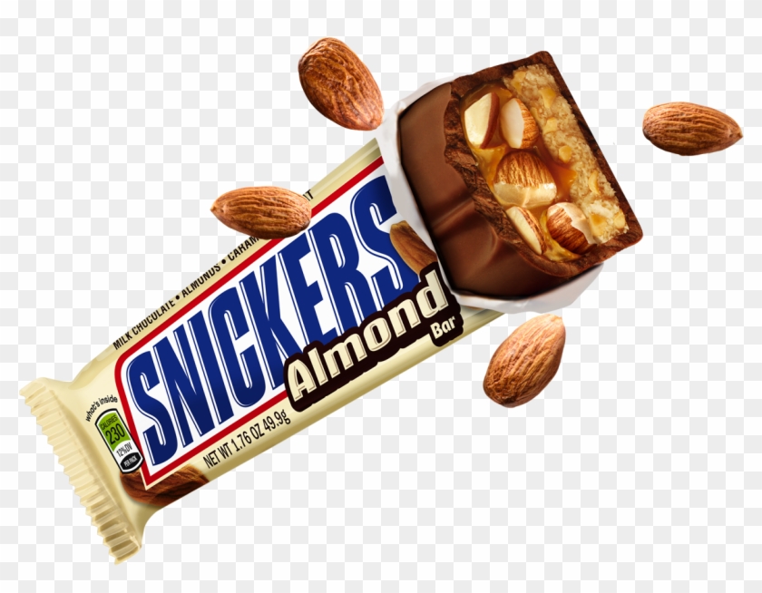Snickers Png Download - Snickers Almond Png Clipart