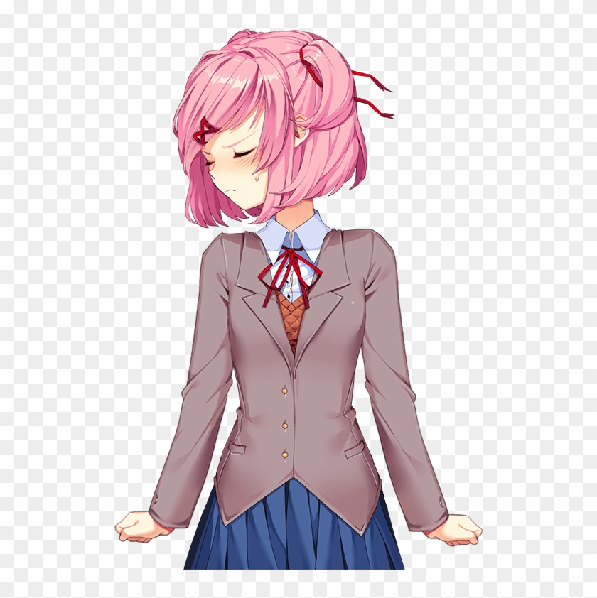 Doki Doki Literature Club Natsuki Fandom Clipart #1533089