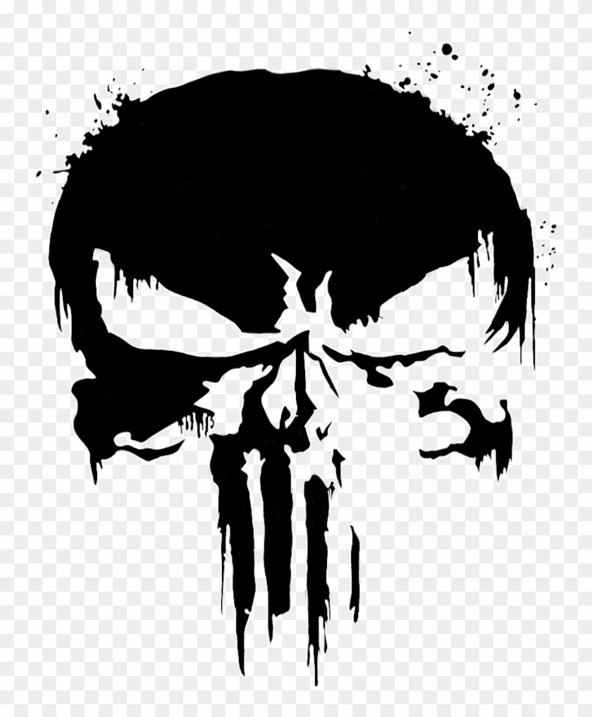 Punisher Skull Png - Transparent Punisher Skull Png Clipart #1533091