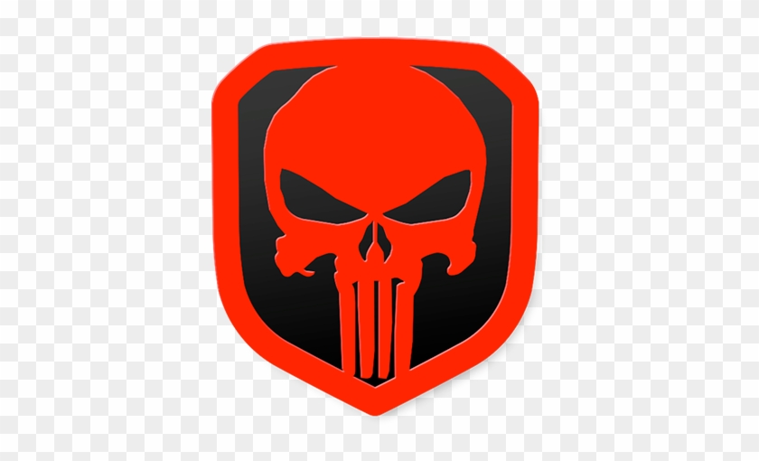 Punisher Skull White Clipart #1533181