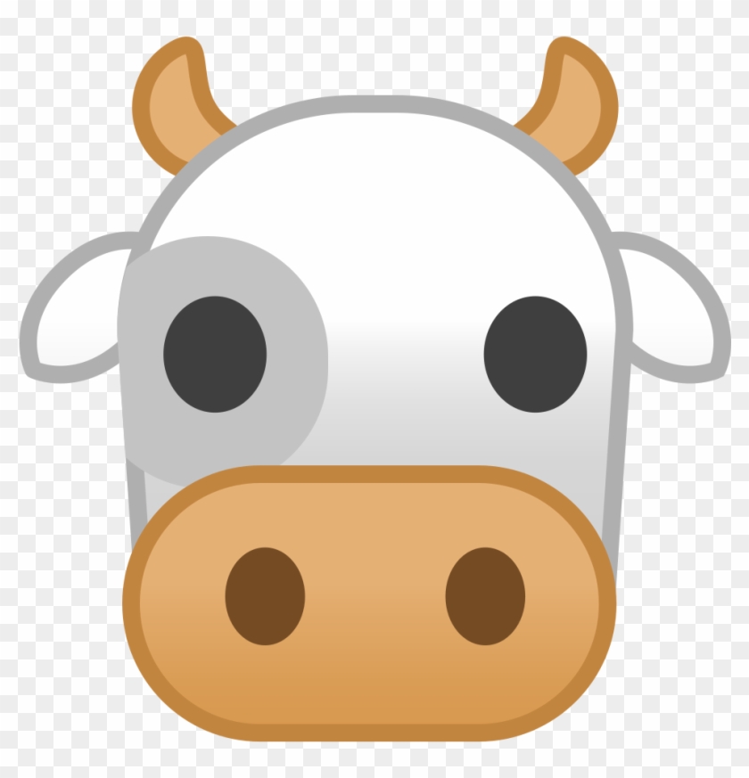 Download Svg Download Png - Cow Face Icon Clipart #1534533